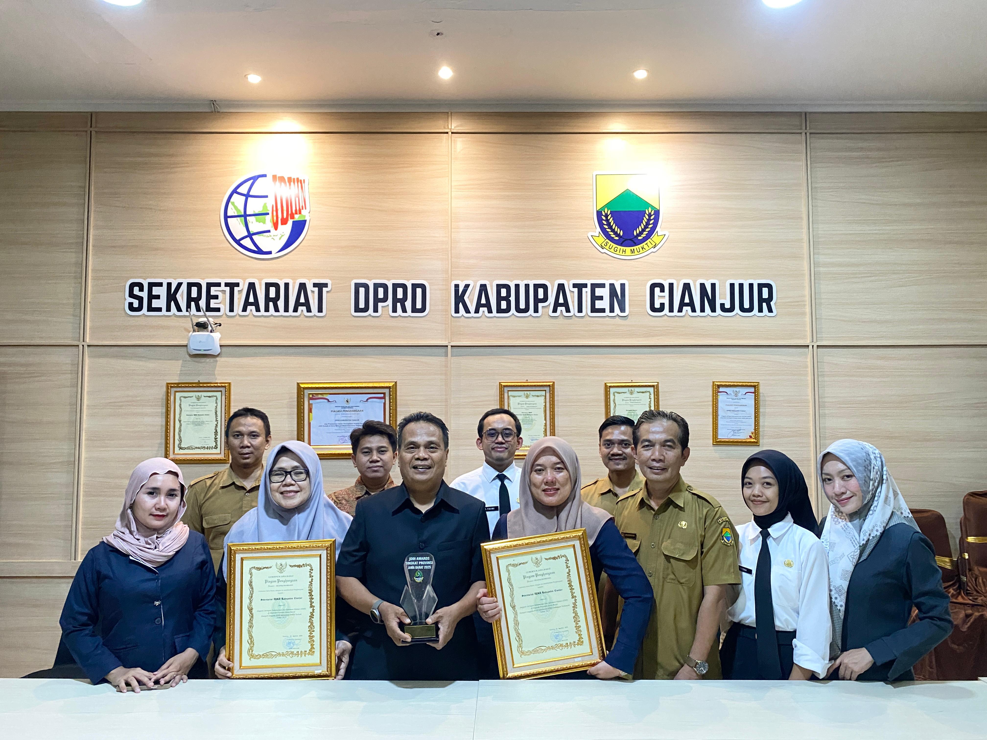 JDIH DPRD Kabupaten Cianjur Gagas Inovasi JDIH Mobile