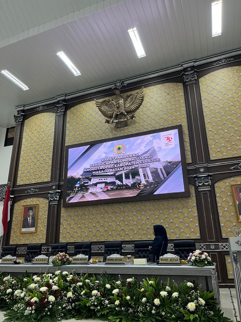 Rapat Paripurna Dewan Perwakilan Rakyat Daerah Kabupaten Cianjur